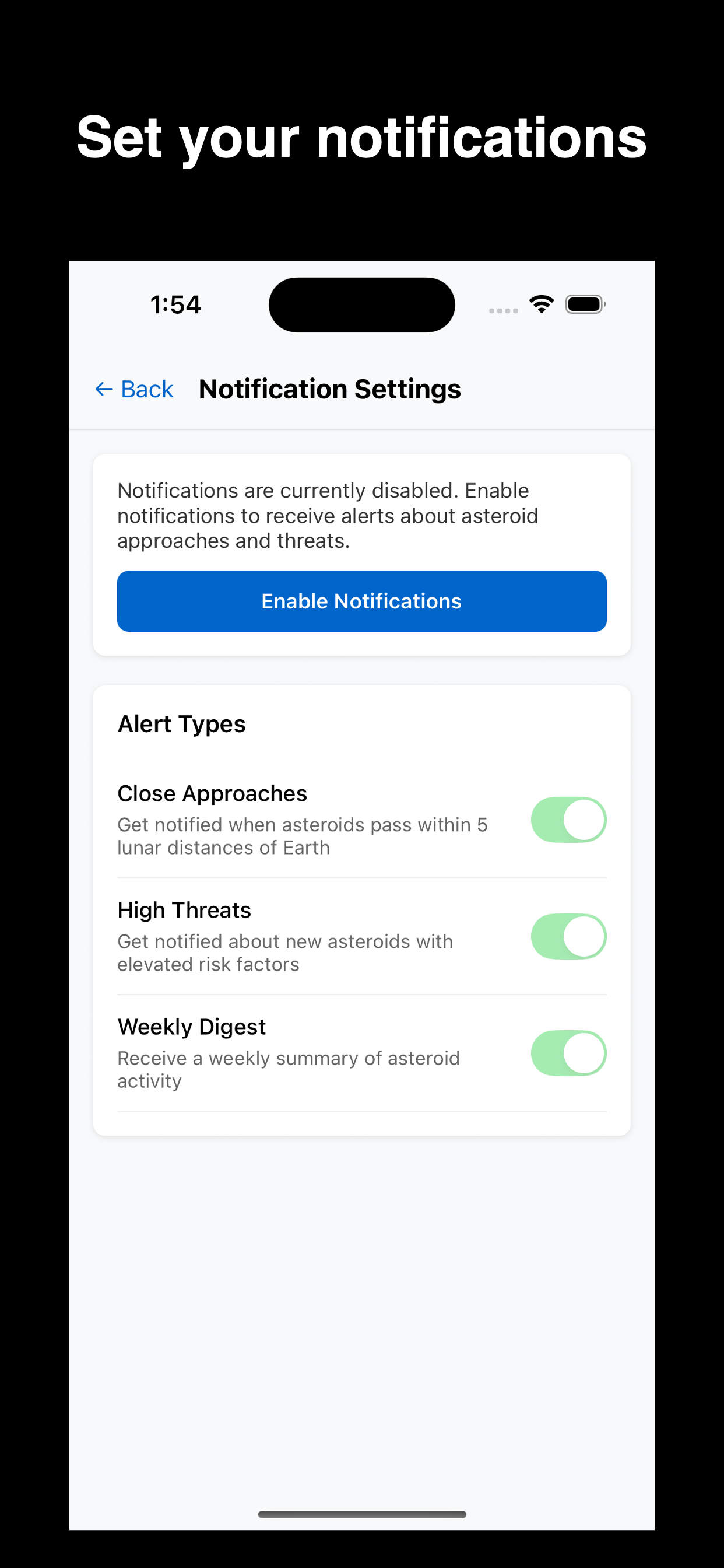 Notifications